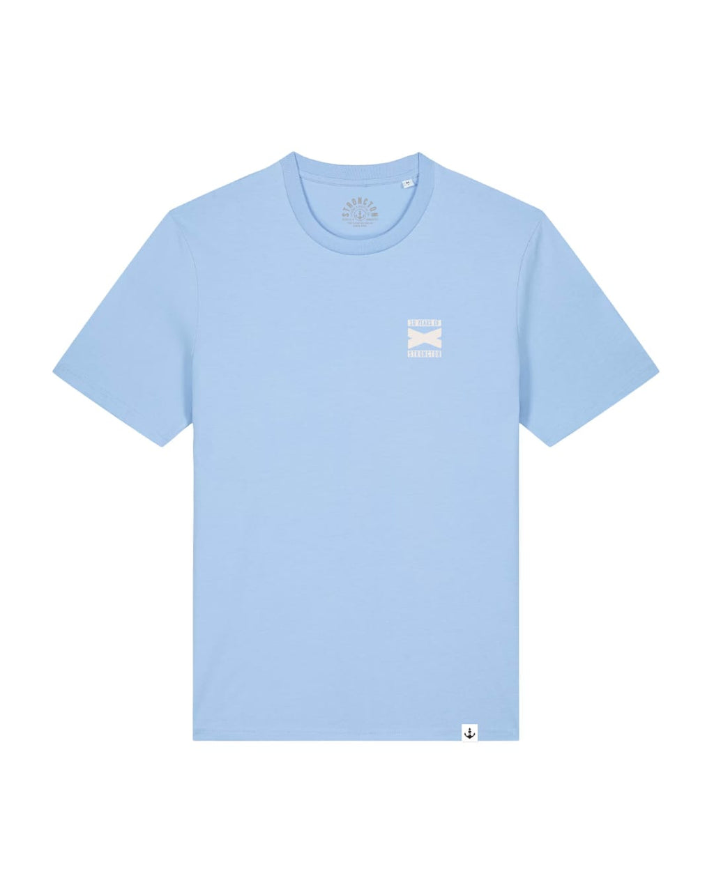 10 Years Creating Organic Shirt - Blue Soul