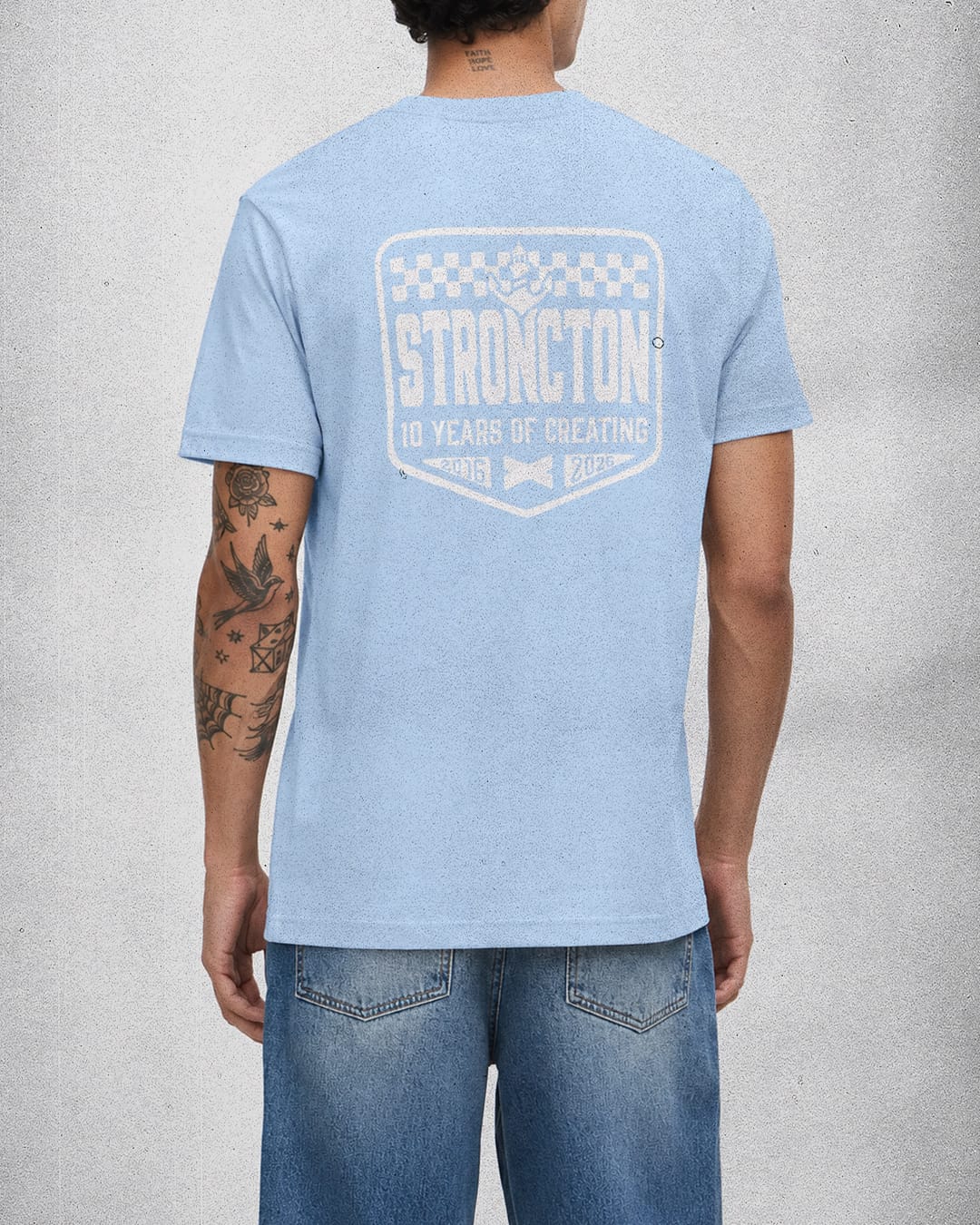 10 Years Creating Organic Shirt - Blue Soul