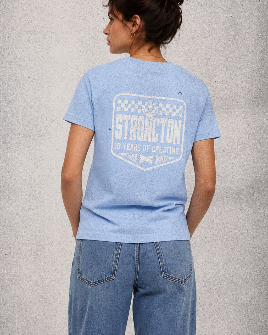 10 Years Creating Organic Shirt - Blue Soul