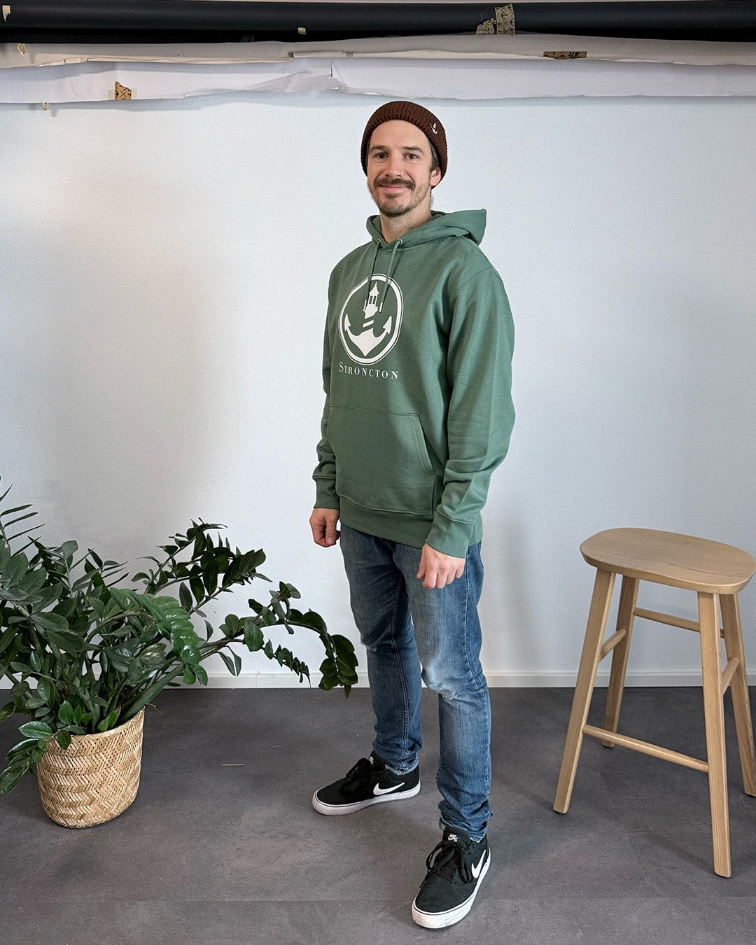 Anchouse Organic Hoodie - Green Bay