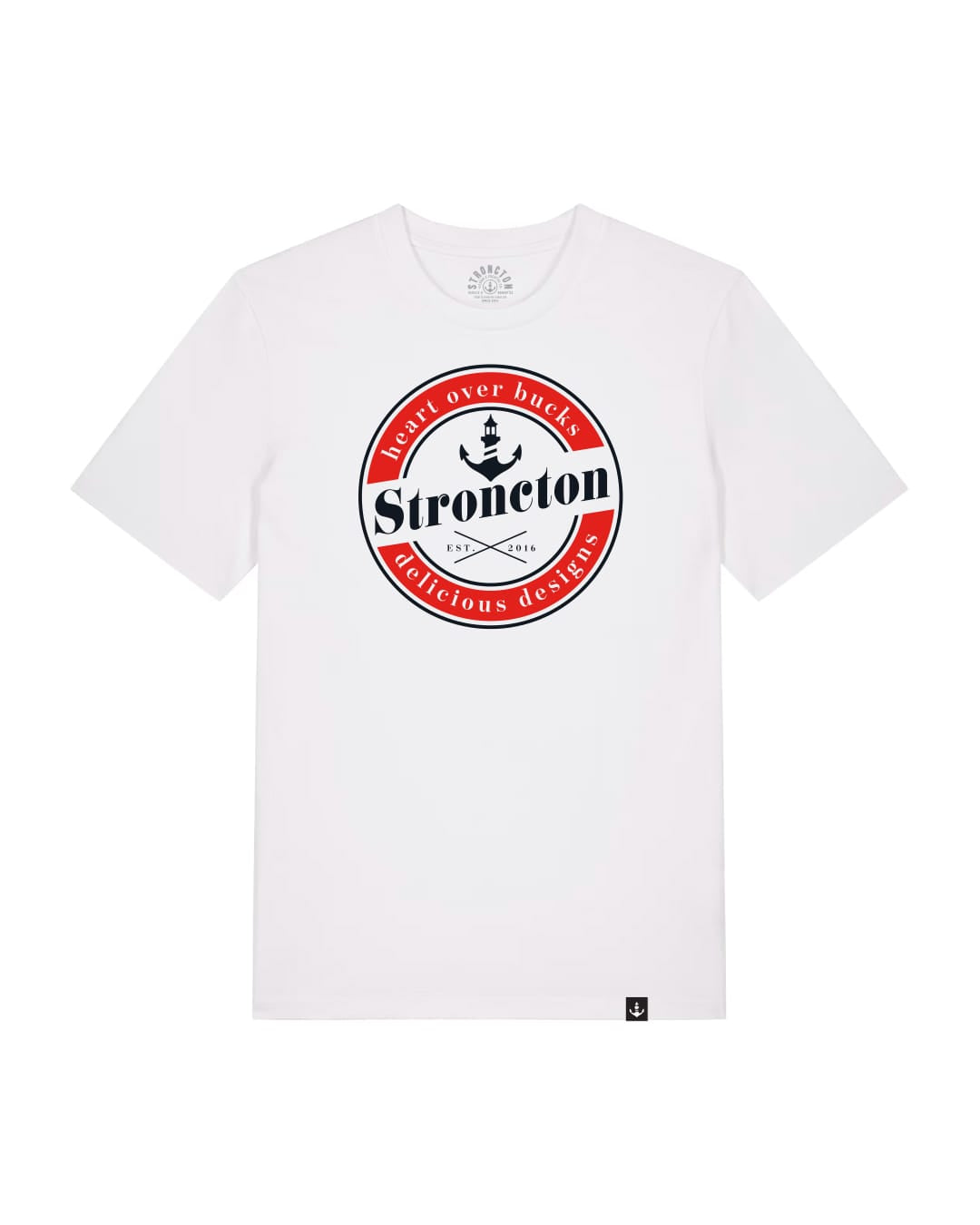 Delicious Designs Organic Shirt - White
