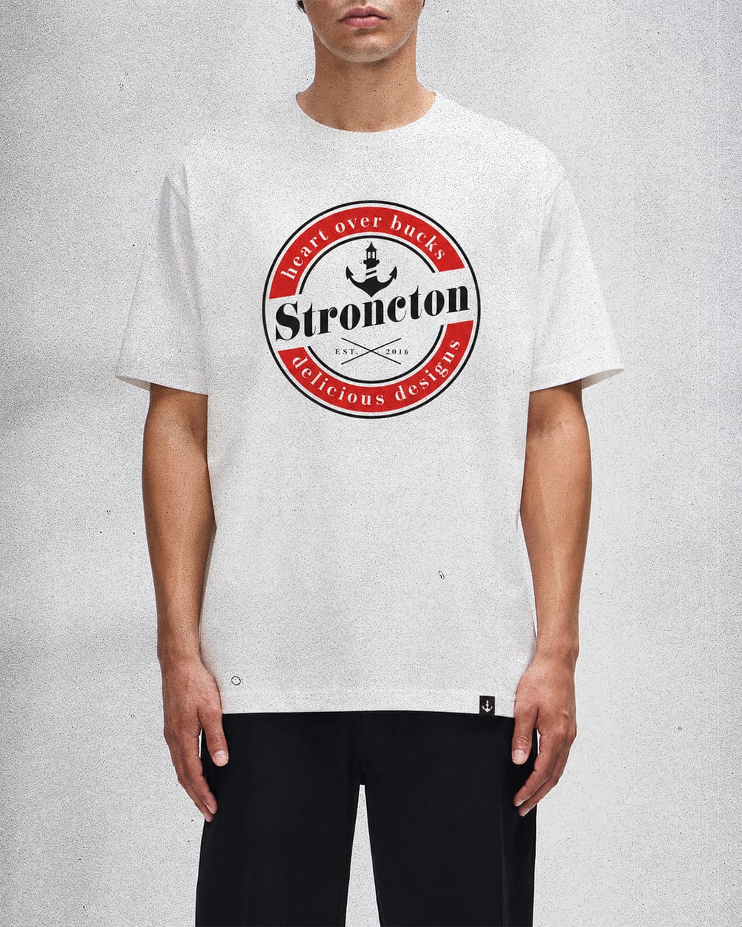 Delicious Designs Organic Shirt - White