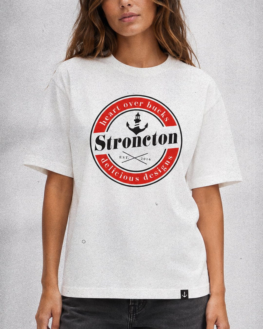 Delicious Designs Organic Shirt - White