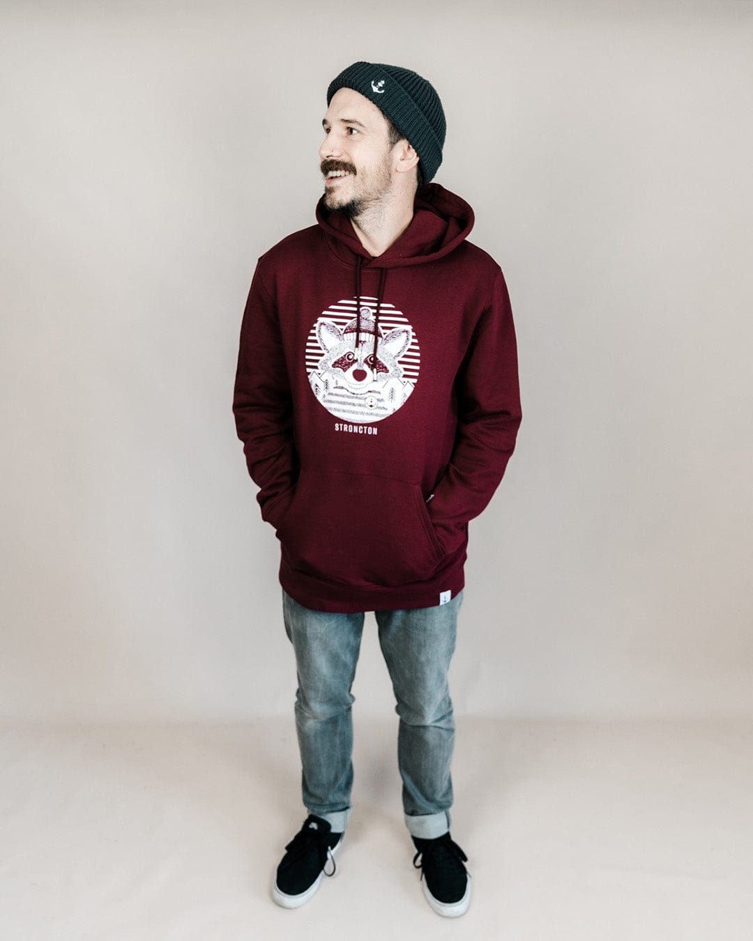 Fred Classic Hoodie - Burgundy