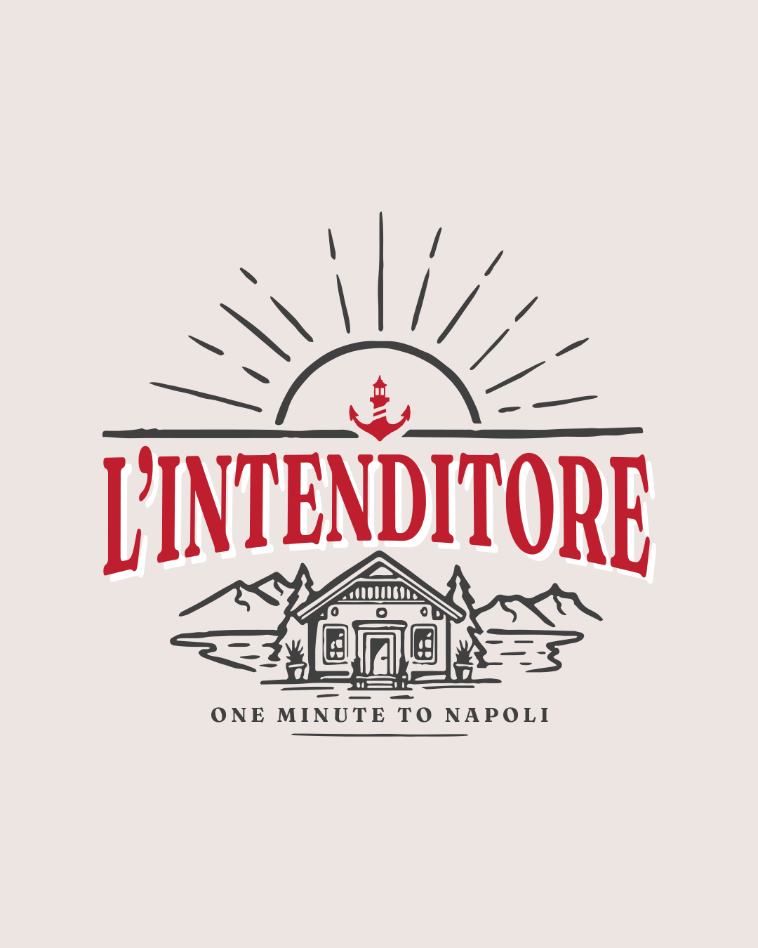 L&#39;Intenditore The Venue - Organic T-Shirt - Vintage White