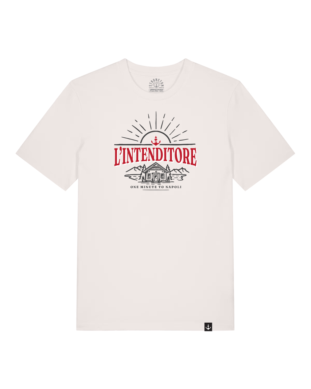 L&#39;Intenditore The Venue - Organic T-Shirt - Vintage White