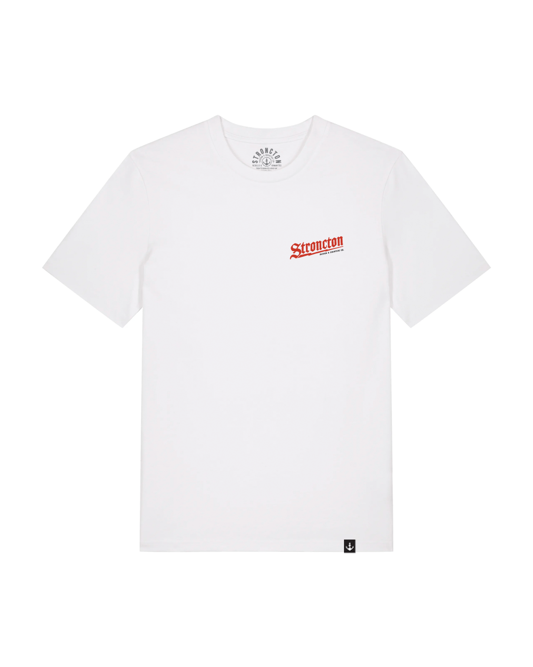 Built With Heart Organic T-Shirt - White