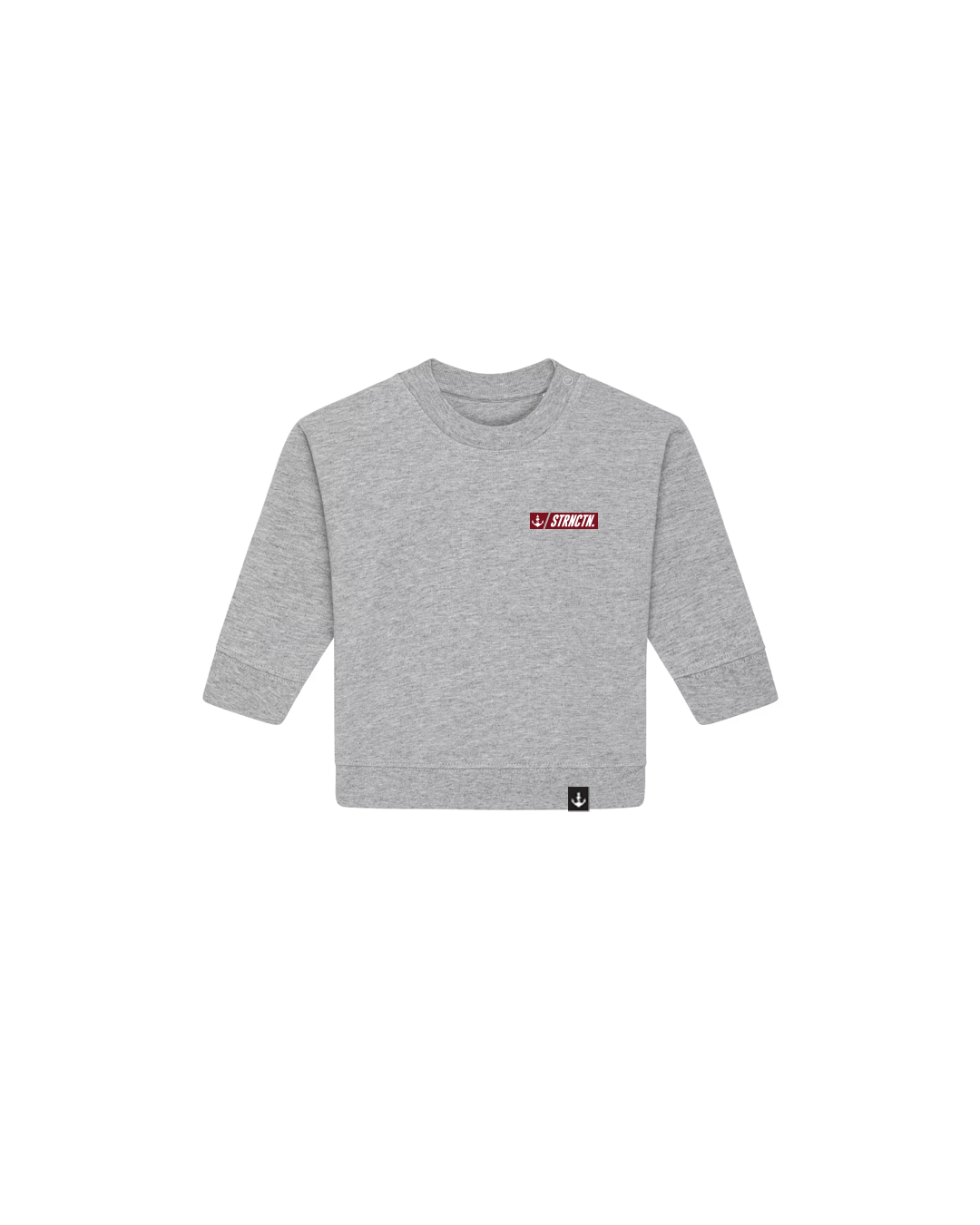 Simplify Organic BABY Crewneck - Heather Grey