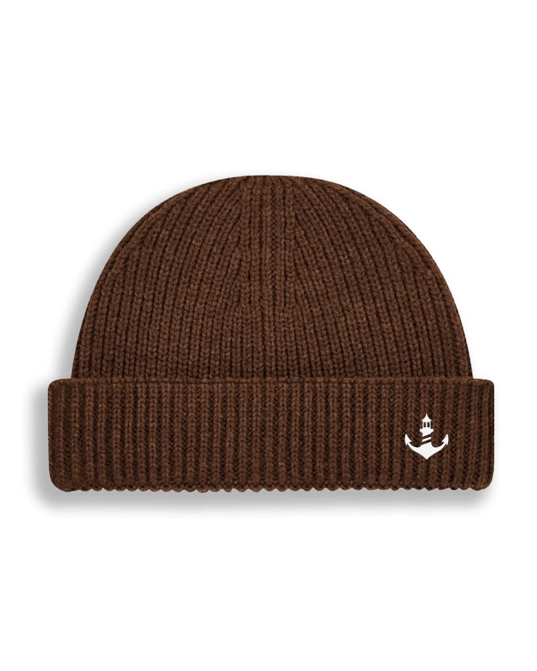 Logo Stitch Harbour Beanie - Walnut