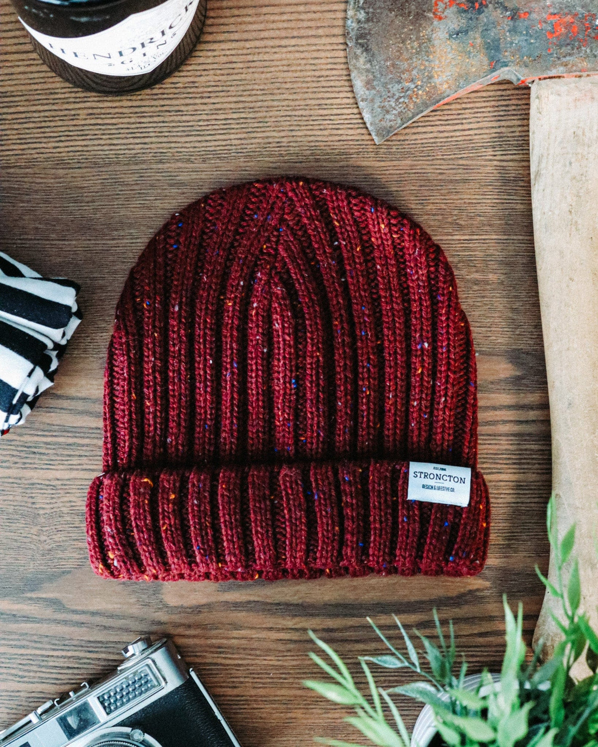 Rasputin Beanie - Burgundy