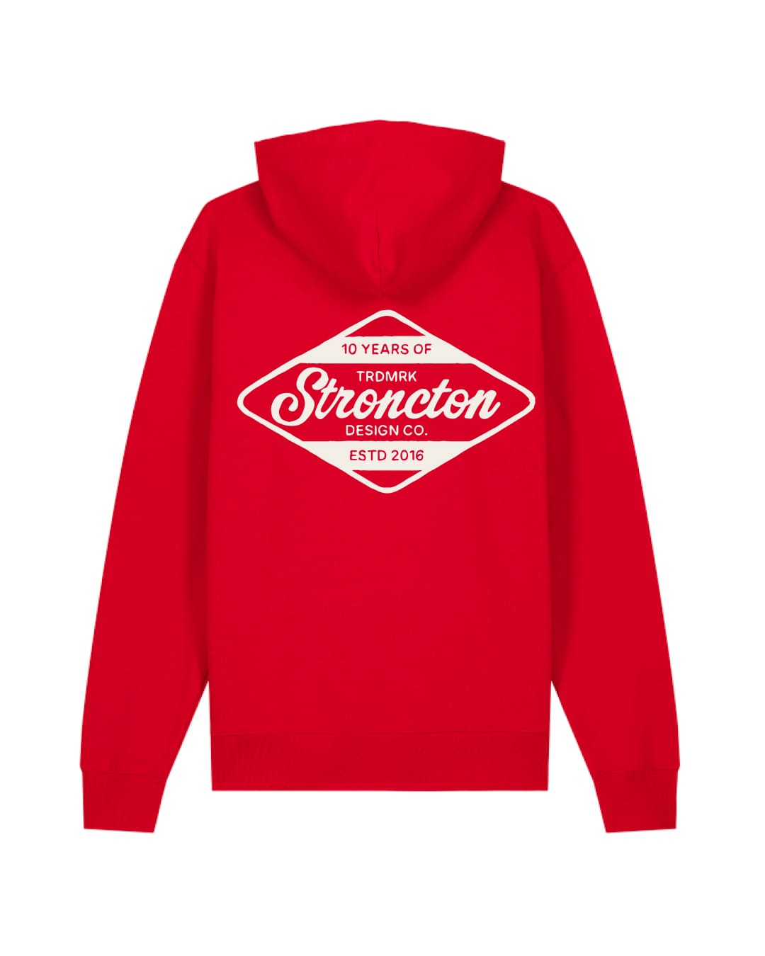 Nostalgia Organic Hoodie - Red