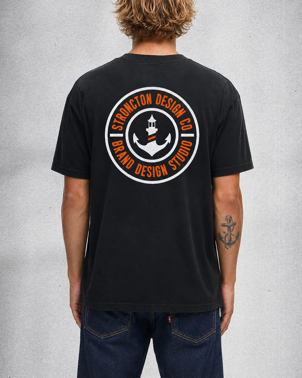 SDC Badge Organic Shirt - Black