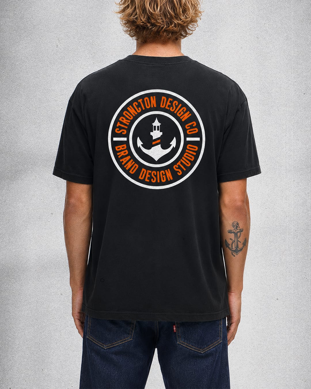 SDC Badge Organic Shirt - Black