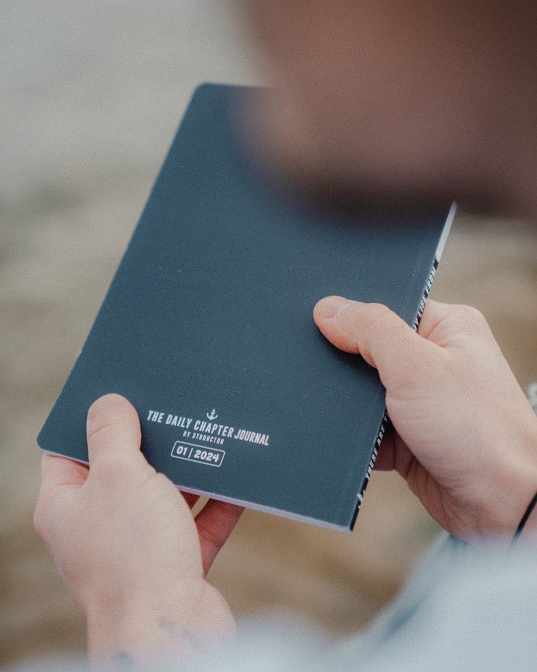 Built With Heart - Daily Chapter Journal - Black