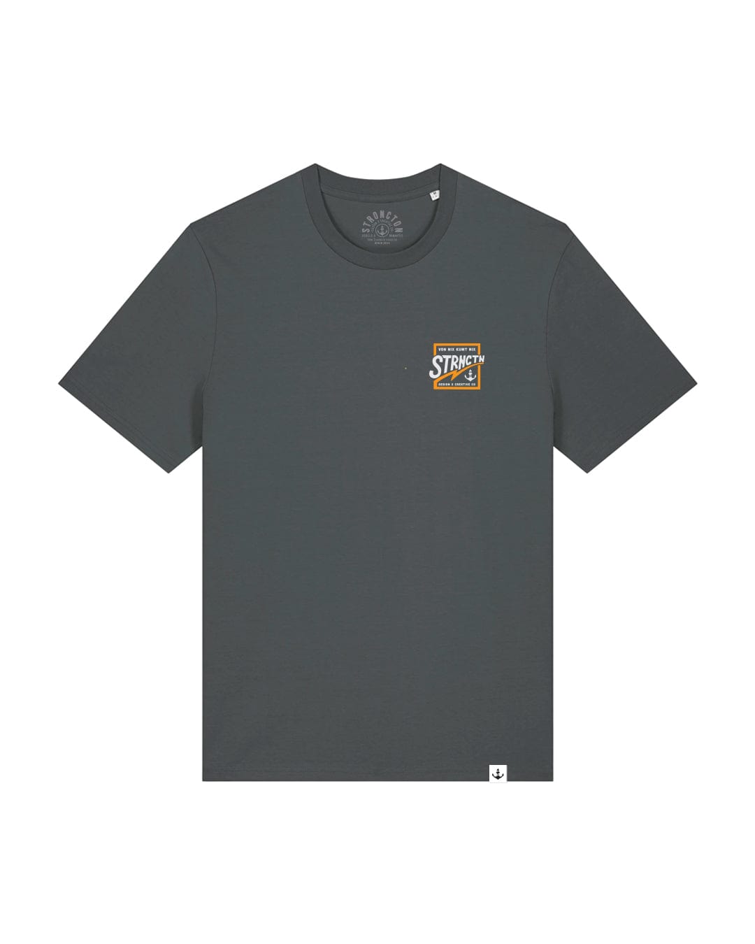 Von Nix Kumt Nix Box Organic T-Shirt - Anthracite