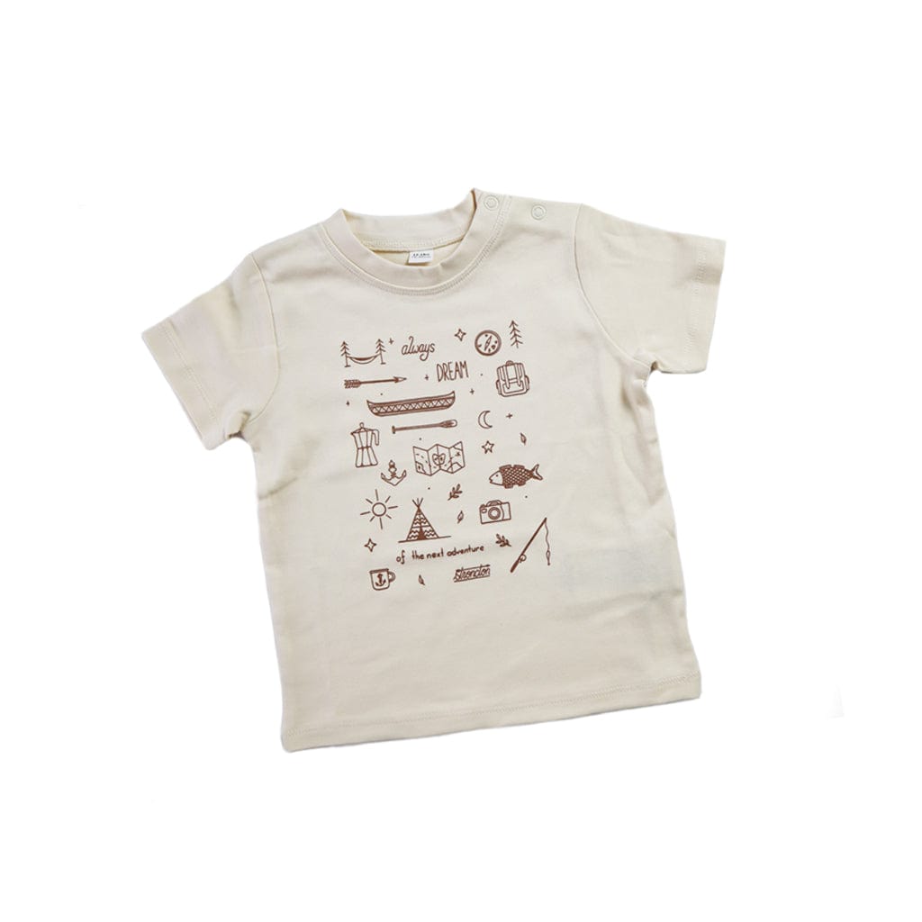 Always Dream Baby Shirt (Organic Natural)