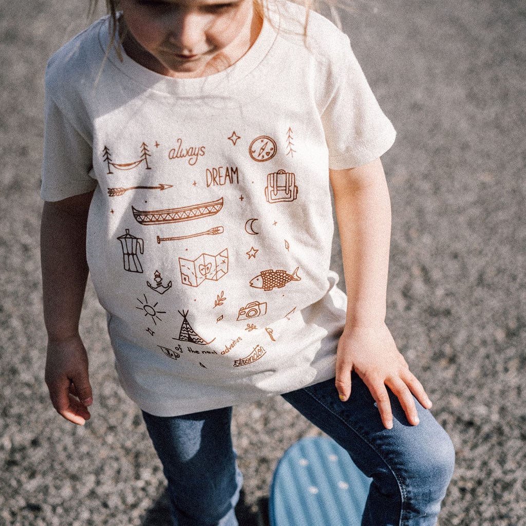 Always Dream Kids T-Shirt (Natural Raw)