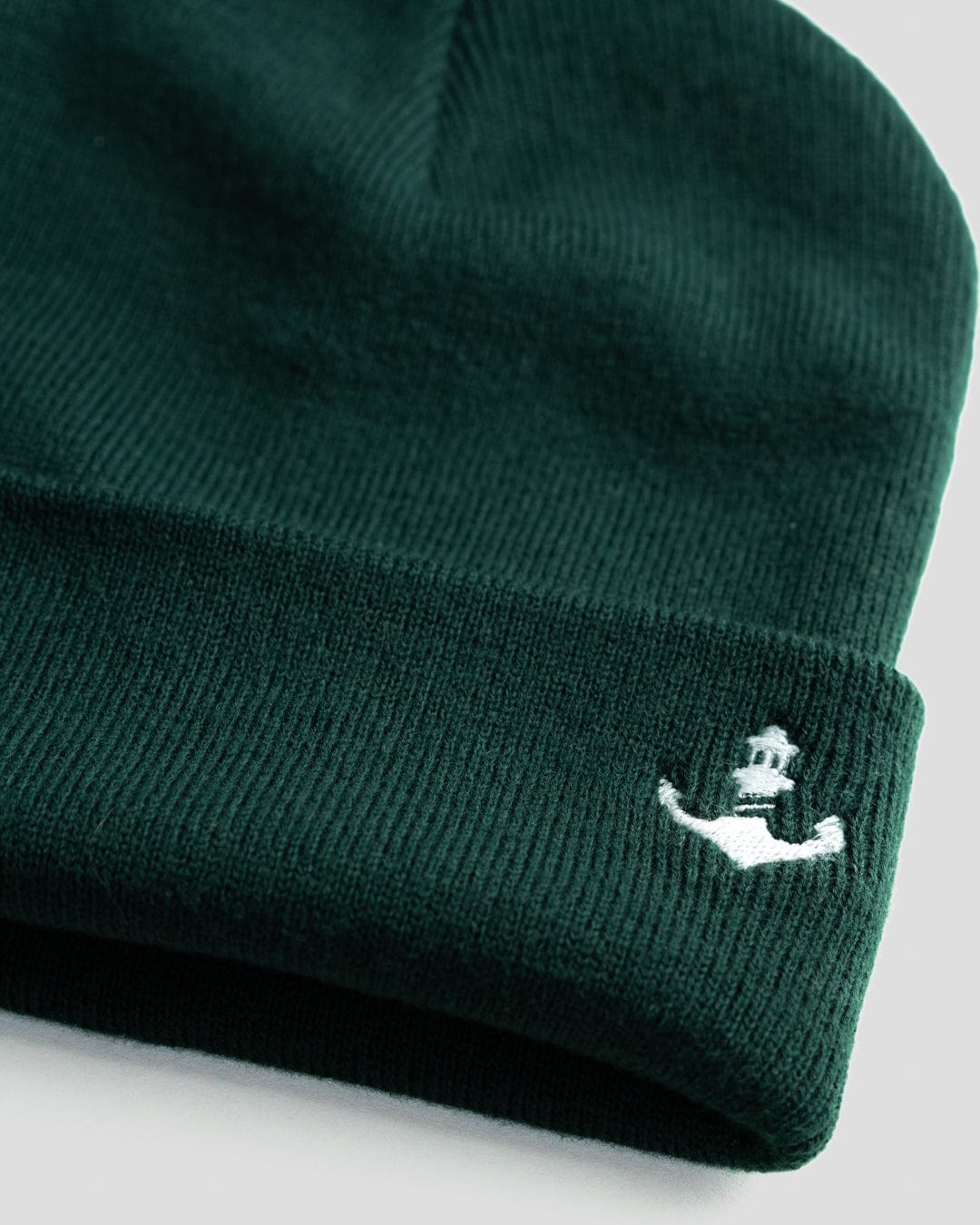 Logo Stitch Beanie - Bottle Green