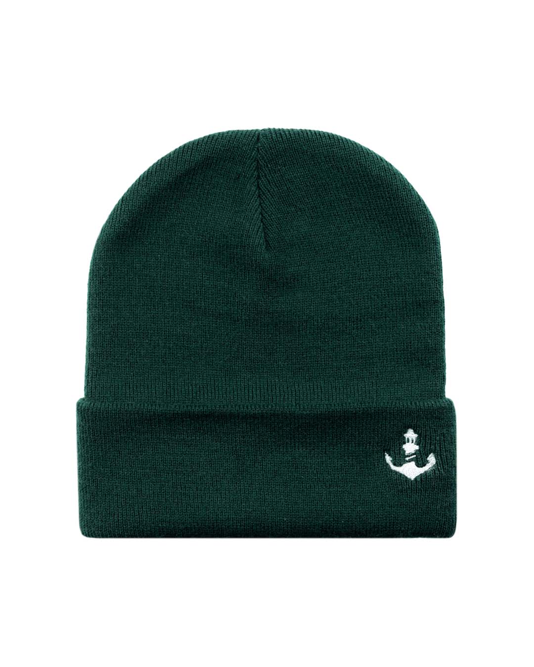 Logo Stitch Beanie - Bottle Green