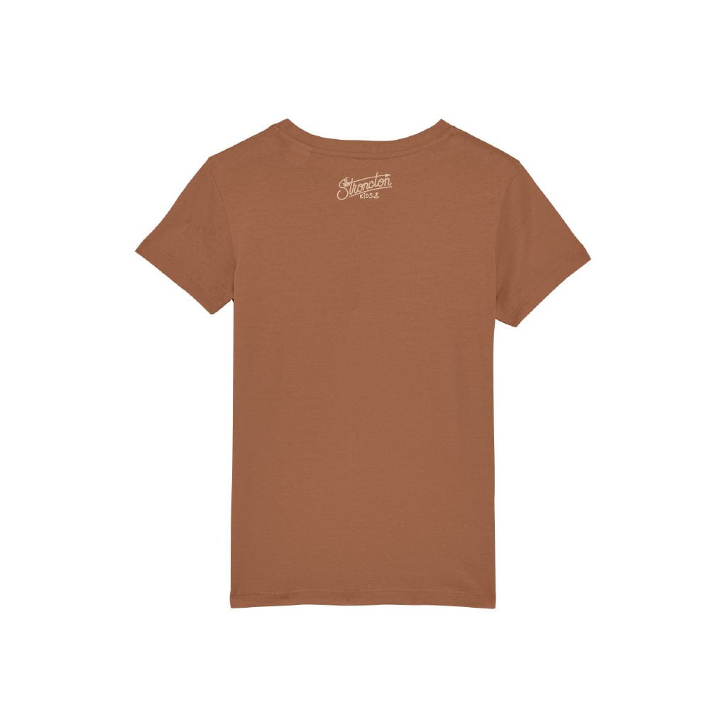 Go On Adventure Kids T-Shirt (Caramel)