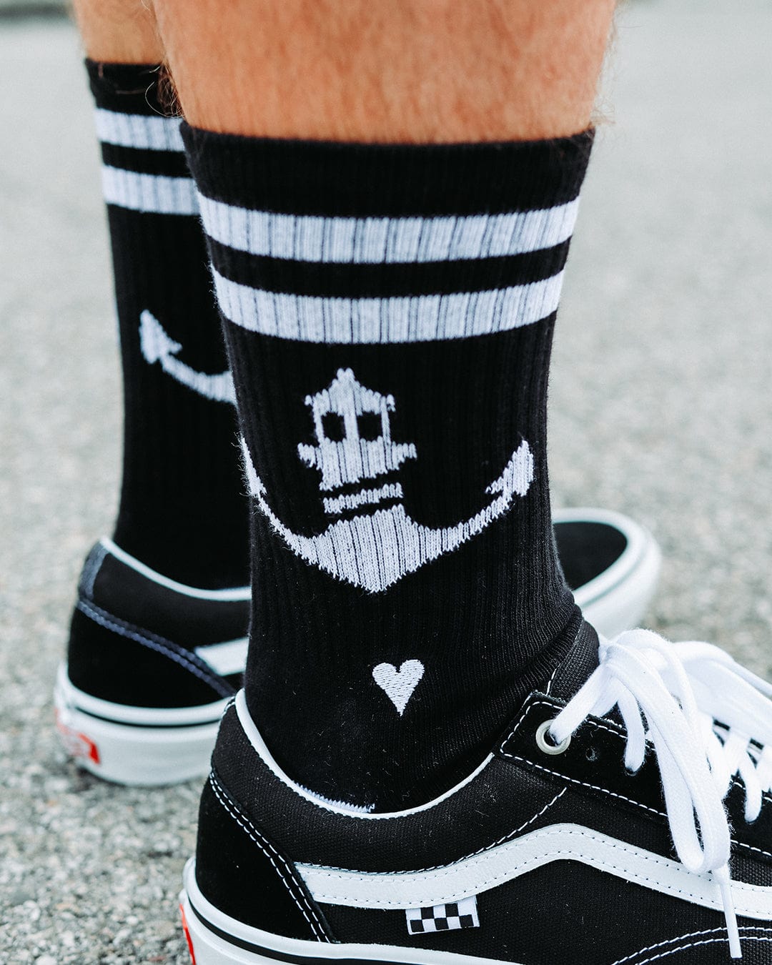 Classic Crew Socks - Black