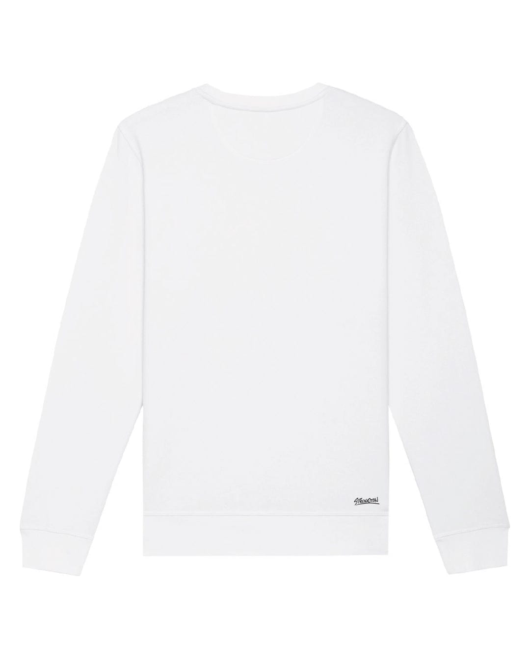 Logo Stitch Crewneck - White