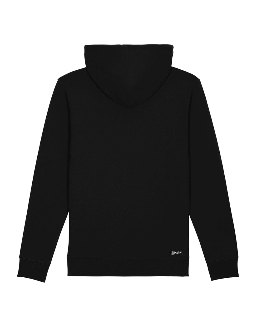 Logo Stitch Hoodie - Black