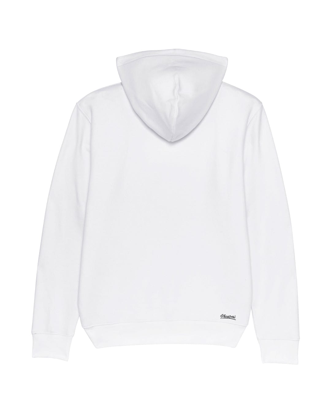 Logo Stitch Hoodie - White