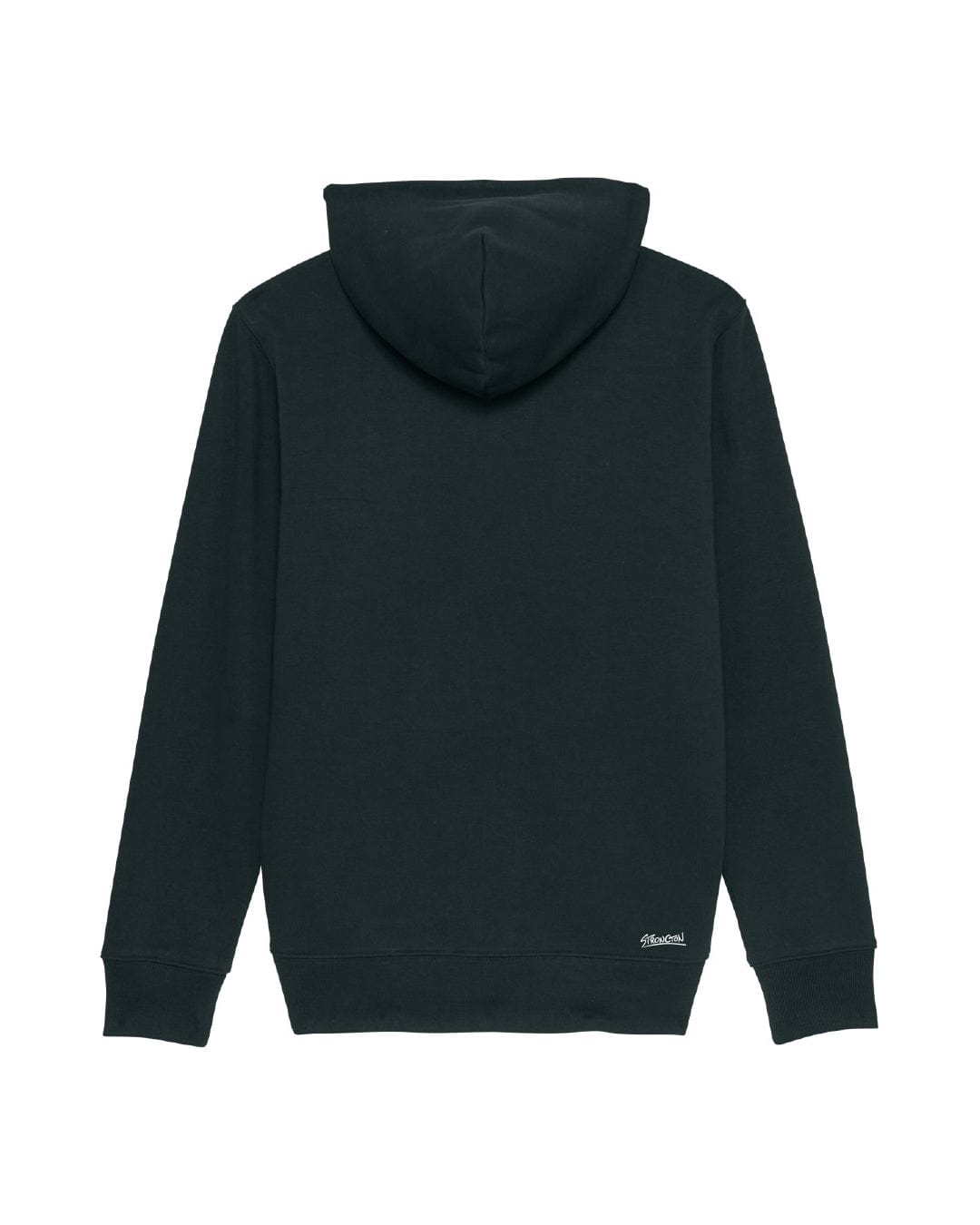 Logo Stitch Zip-Hoodie - Black