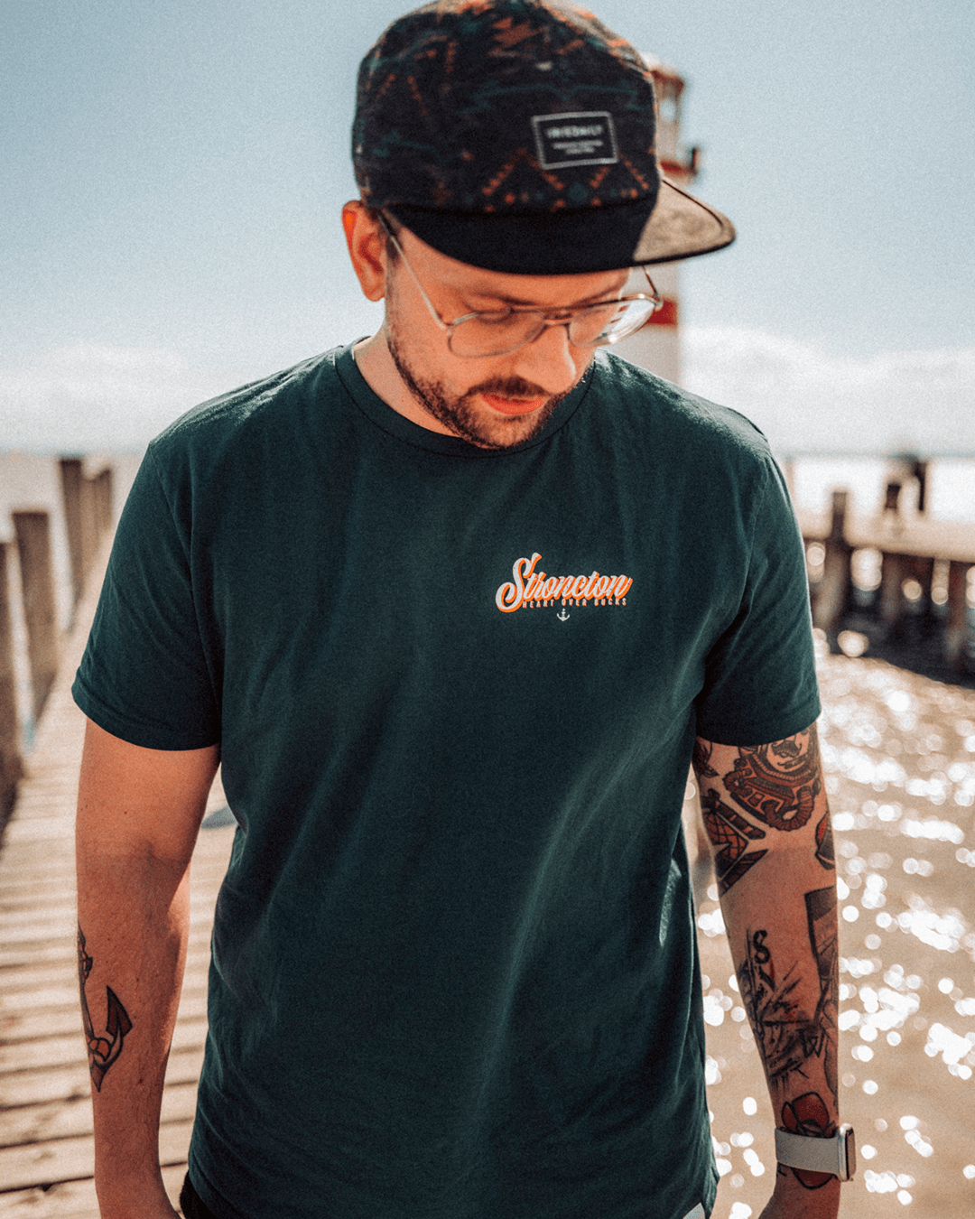 Sunny Vibes T-Shirt - Glazed Green